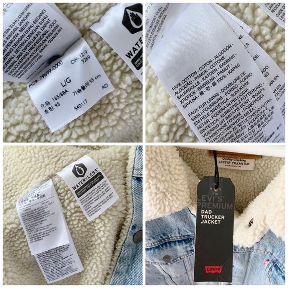 Levi S Jackets Coats Nwt Levis Oversized Sherpa Trucker Jacket Poshmark<script async src=